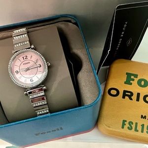 Fossil Karli Three-Hand Watch NWT in Box (Great for Valentines)